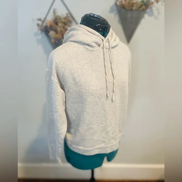Quince SuperSoft Fleece Set with Hoodie & Pants in Grey XS Pant/Small Top - Picture 6 of 10